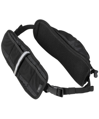 CW-X 【UNISEX】バッグ　ウエストポーチ　ユレにくい設計　小物収納可　ボトルイン可　/ワコール　HYO070 ブラック