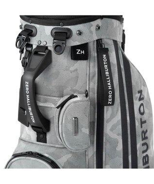 ZERO HALLIBURTON ジャガードカモ柄 スタンドバッグ JC Series ZHG-CB26 85232 グレーカモ