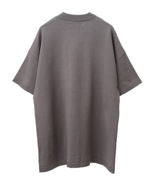 Green Parks ・ＡＮＤＳＥＡＲＣＨ　ニット５分袖プルオーバー Charcoal Gray