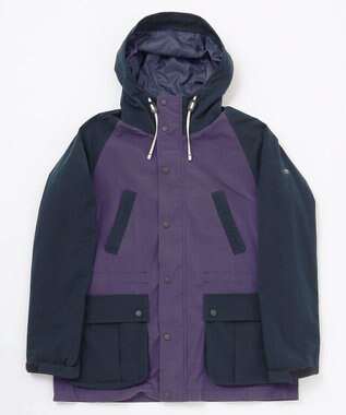 JOSEPH ABBOUD MOUNTAIN 【サスティナブル/ECO撥水/６ポケット/ライナードッキング対応】Pe/Nyピーチ マウンテンパーカー パープル系7