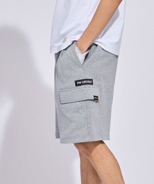 PW CIRCULUS 【MEN】ワイドハーフパンツ ゴルフ グレー系