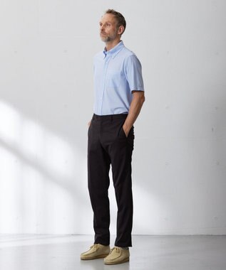 J.PRESS MEN 【J.PRESS PLUS】カノコインレイストライプパッチポケット シャツ/B.D. サックスブルー系2