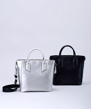 MioFIRANO SILHOUETTE U002 ショルダーバッグ A4サイズ対応 SILVER
