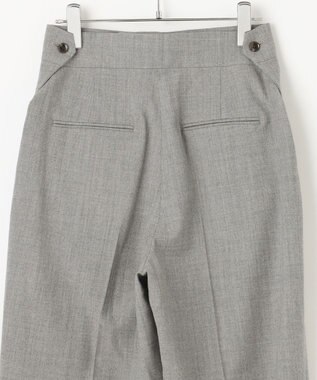 #Newans 【ANSWER for ファッショニスタ 】ウエスト調整可ワイドパンツ グレー系