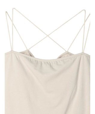 Green Parks カップ付き天竺インナー Light Beige