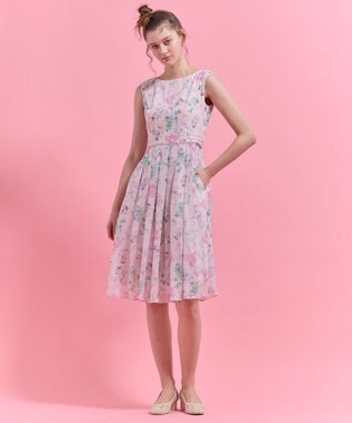 TOCCA UTOPIA BLOOM ドレス ピンク系5
