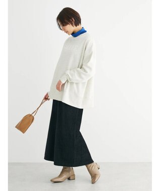 Green Parks 裏起毛ロゴプルオーバー Oatmeal