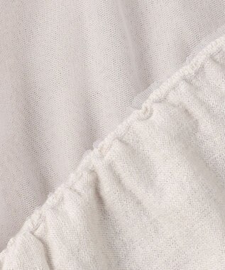 組曲 S 【WEB限定】チュールニット×リバーシブルスカート セット ライトグレー系