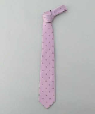 GOTAIRIKU GOTAIRIKU別注【日本製】シルク ネクタイ_小紋柄 ピンク系8