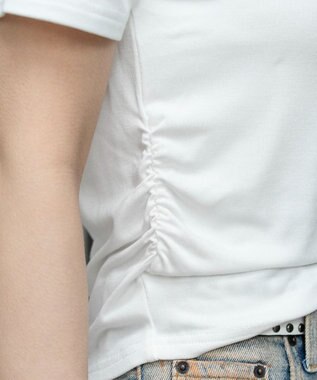 WEGO ヘンリーネックフードT ホワイト