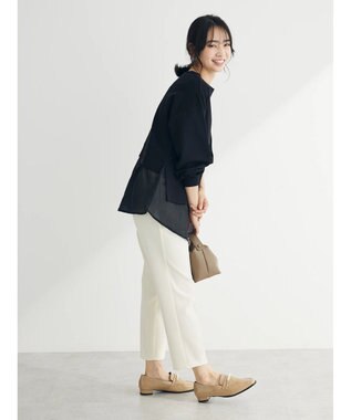 Green Parks 前後２ｗａｙシアードッキングチュニック Black