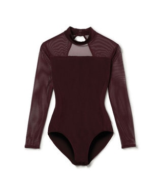 Chacott 【Nela ライン】ロングスリーブレオタード