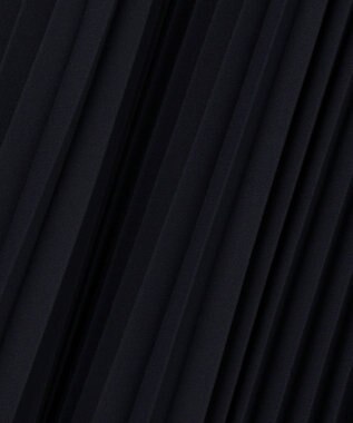 ANY SIS ノーブルプリーツ ワンピース ネイビー