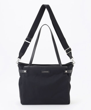 LA BAGAGERIE 【撥水ナイロン】ベーシックA4トート ブラック