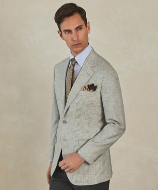 GOTAIRIKU 春夏向け【形態安定】SUMMERPREMIUMPLEATS_ボタンダウンカラー 長袖ドレスシャツ(25/26年モデル) サックスブルー系