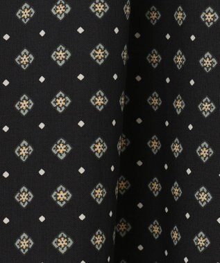 J.PRESS LADIES 【洗える】 ジオメトリック ワンピース ネイビー系5