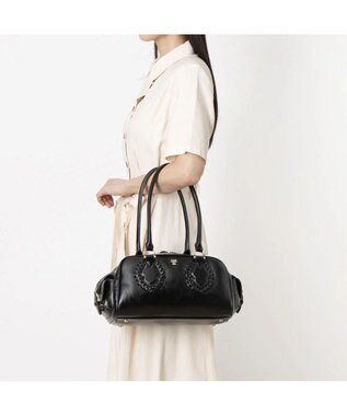 ANNA SUI ジーナ ハンドバッグ クロ