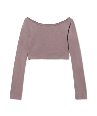 Chacott ラウンドネック・ショートトップ (サーモギア(R)糸使用）