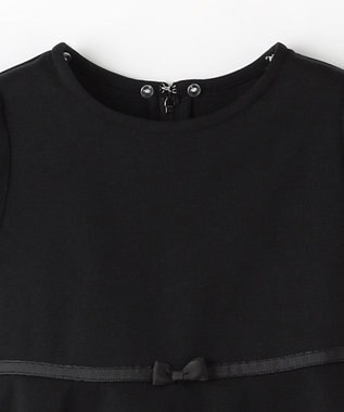 ANY KIDS 襟付きワンピース ブラック