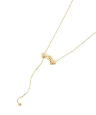 Green Parks ・ＨＡＬＦ　ＴＩＭＥ　リボンネックレス Gold