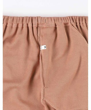 une nana cool 【綿混】ソフトコットンリブ 長袖開襟パジャマ MADE WITH LIBERTY FABRIC ピンク