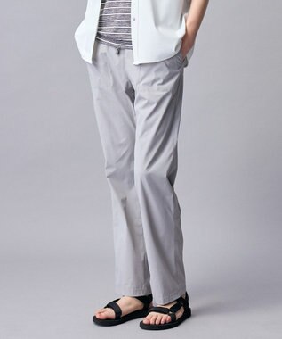 JOSEPH ABBOUD MOUNTAIN 【ストレッチ/接触冷感/ECO撥水】クールイージー パンツ ライトグレー系