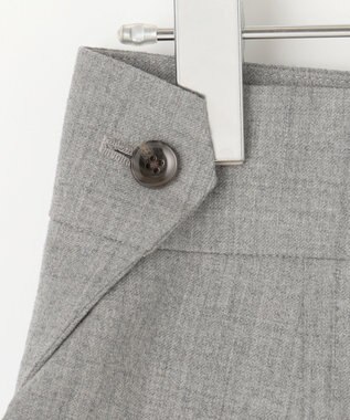 #Newans 【ANSWER for ファッショニスタ 】ウエスト調整可ワイドパンツ グレー系