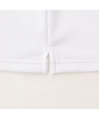 ZERO HALLIBURTON ゼロハリバートン ZERO HALLIBURTON　台襟付きカラットポロ　82211 ホワイト