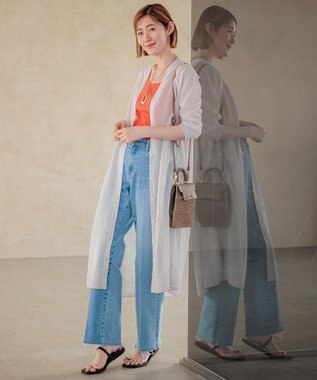 23区 【CLASSY.6月号掲載】ホーンリング ネックレス ホワイト系