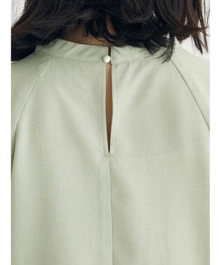 Green Parks 接触冷感　ラグランスリーブブラウス Mint