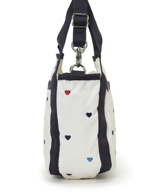 LeSportsac SMALL JENNI/トリコロールハートエンブロイダリー トリコロールハートエンブロイダリー