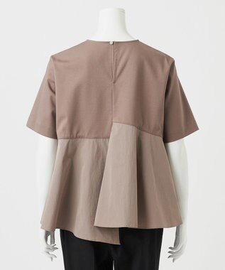 23区 S 【R(アール)】ハイゲージポンチジャージー カットソー グレージュ系