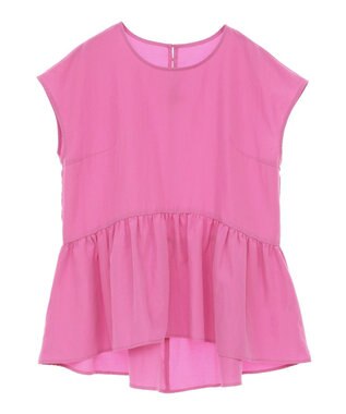 AMERICAN HOLIC ペプラムノースリーブブラウス【WEB限定カラー有り】 Pink