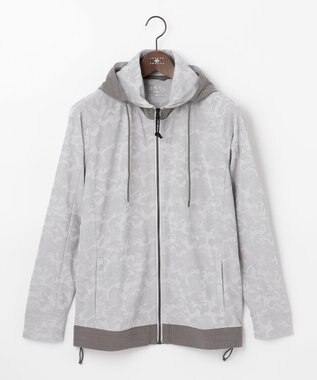 JOSEPH ABBOUD MOUNTAIN 【UNISEX】クールスキンガードカモ パーカー ライトグレー系7