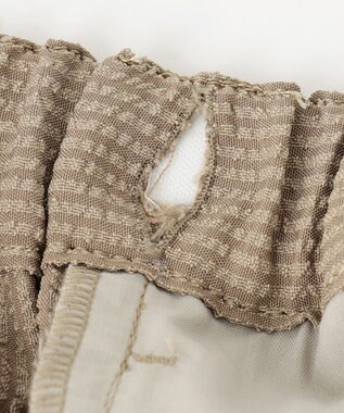 J.PRESS KIDS 【140-170cm】クールマックスサッカー ベージュ系