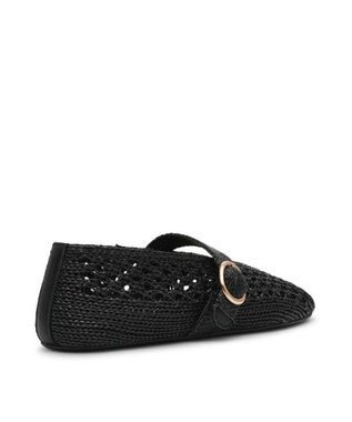 STEVE MADDEN ALARA シアーラフメリージェーンフラット ブラック