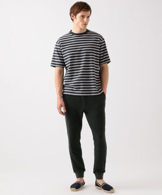 JOSEPH ABBOUD MOUNTAIN 【SPACE】OGリネンボーダー Tシャツ ネイビー系2