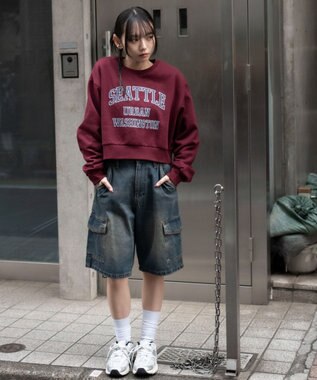 WEGO 裏起毛グラフィックスウェット 柄10