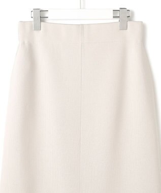 ICB L 【洗える】 シンセティックダブルフェイス ニットタイトスカート トープ系