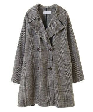 Green Parks オーバージャケットコート（グレンチェック） Glen Check