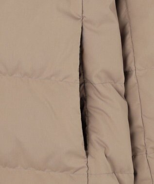 J.PRESS LADIES 【洗える・2way】タフタダウン ロング丈 コート モカ系