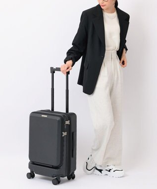 ACE BAGS & LUGGAGE 【雑誌掲載】 W&.Day/Night ピーロ スーツケース 機内持ち込みサイズ 32L 05421 ダブルアンドデイナイト ブラック