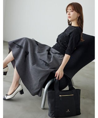 TOCCA TULIP FLUFF スカート グレー系