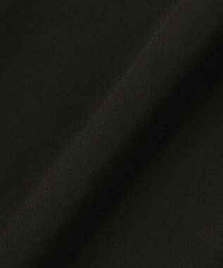 uncrave バックサテンジョーゼット フレアパンツ ブラック