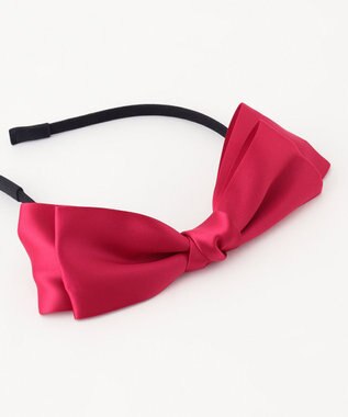 ANY KIDS リボン カチューシャ レッド