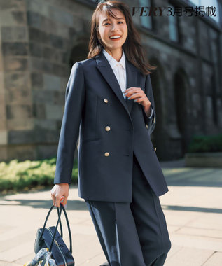 23区 【VERY掲載】TWギャバジン テーラード ジャケット