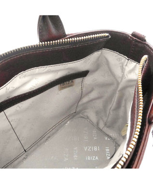 IBIZA カンビアール　牛革　2WAYバッグ 濃茶