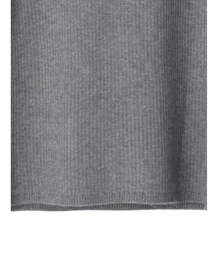 CRAFT STANDARD BOUTIQUE リブタートルネックニットプルオーバー Gray Mixture