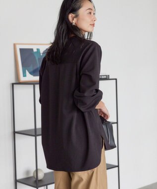 AMERICAN HOLIC バックタックロングプルオーバー Black