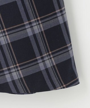 ANY SIS L 【美人百花11月号掲載】アシンメトリーマーメイドフレア スカート ネイビー系